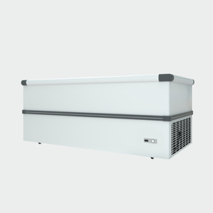 Congélateur îlot à corps profond 720L en promotion, congélateur vitrine à refroidissement direct avec porte vitrée pour supermarché et aliments surgelés - Product Image 2