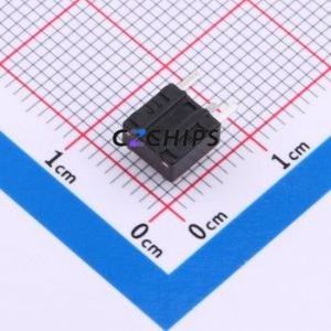 TS-1095C-A3B2-D2 Tactile Switch Bent Lead Through Hole-3P,6x6mm Single Pole Single Throw Round Button 1.8N Right Angle Insert - Product Image 2