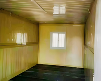 Contenedor Industrial Plegable: Opción Económica para Obras de Construcción, Campamentos y Restaurantes, Fabricado con Panel Sándwich de Acero