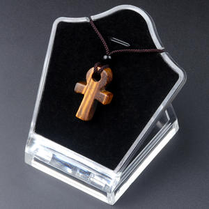 Fashion Religion Egyptian <strong>Ankh</strong> Necklace Cross Charm Pendant Crystal Agate Natural Stone Necklace <strong>Jewelry</strong> - Product Image 6
