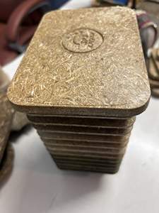 Récipient en fibre de son biologique de 300 ml idéal pour la préparation de repas consciente, les déjeuners de jardin et le stockage de cuisine sans plastique - Product Image 3