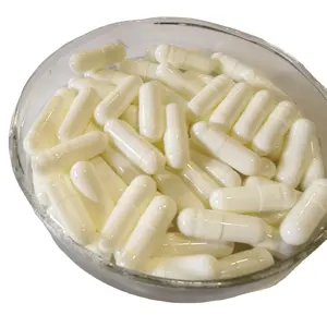 Fabricant professionnel #0 0 # capsules de gélatine dure complètes (toutes) blanches vides (creuses)