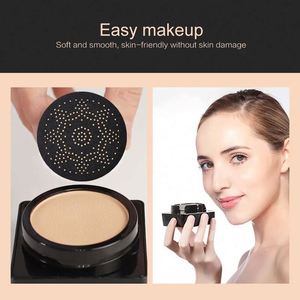 IMÁGENES BB Air Cushion Foundation Mushroom Head <span class=keywords><strong>CC</strong></span> <span class=keywords><strong>Cream</strong></span> Corrector Blanqueamiento Maquillaje Cosmético Impermeable Iluminar Tono de base facial - Product Image 2