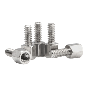 Entretoise en zinc poli 100 % inspectée, durable, avec rivet et clip en zinc plaqué, taille personnalisable - Product Image 4