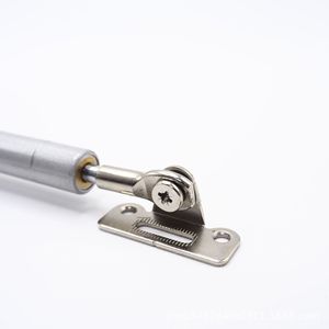 Tige de support pneumatique pour porte de meuble relevable, vérin à gaz, ressort à gaz, en alliage d'aluminium, modèle 4, tête en fer, quincaillerie télescopique - Product Image 3