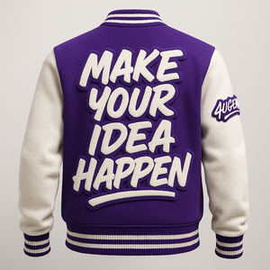 Op maat gemaakte blanco heren varsity jacks, custom sublimatie bomber college jack, universiteits honkbaljack voor heren - Product Image 5