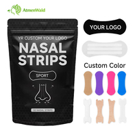 Bandes nasales RK OEM Breathe Easy en vrac, noires, pour le sport, anti-ronflement, pour une meilleure ventilation, patchs respiratoires nasaux