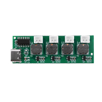 RNSbot DC5V sans interrupteur module d'humidificateur à quatre jets carte de commande d'atomisation bricolage atomiseur à ultrasons interface TYPE-C