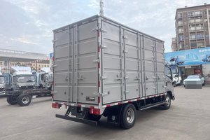 NOUVEAU Camion électrique 4x2 400KM à carrosserie entièrement fermée, véhicule de <span class=keywords><strong>livraison</strong></span> de marchandises tout temps, camion de transport avec cabine de nuit 100-150kW - Product Image 4