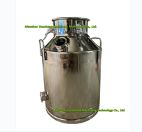 Cuve de Fermentation et de Distillation d'Alcool en Acier Inoxydable de Qualité Alimentaire 30L avec Taille Personnalisable