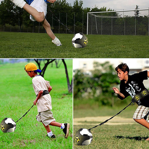 Soccer Ball Juggle Bags Children Auxiliary Circling Training Belt Kids Soccer Kick <b>Trainer</b> Kick Soccer <b>Trainer</b> Football - Product Image 5