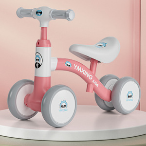 Mini vélo d'équilibre <span class=keywords><strong>pour</strong></span> tout-petits, quatre roues en EVA, voiture d'équilibre <span class=keywords><strong>pour</strong></span> enfants de 8 à 24 <span class=keywords><strong>mois</strong></span> - Product Image 4