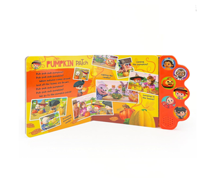 Jouet éducatif pour bébé OEM, livre de contes et de rimes musicales avec lumières et sons pour les nourrissons de 6 mois et plus - Product Image 2