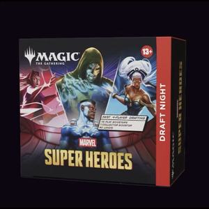 <span class=keywords><strong>Marvel</strong></span> <span class=keywords><strong>Super</strong></span> Heroes Draft Night pour ensemble de jeu de <span class=keywords><strong>collection</strong></span> - Jeu de cartes en papier pour les 14 ans et plus - Product Image 1