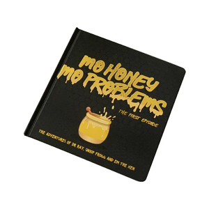 Impresoras de libros para niños Bonita lámina dorada Tapa dura Libros de cuentos para dormir para niños Impresión de libros para niños - Product Image 5