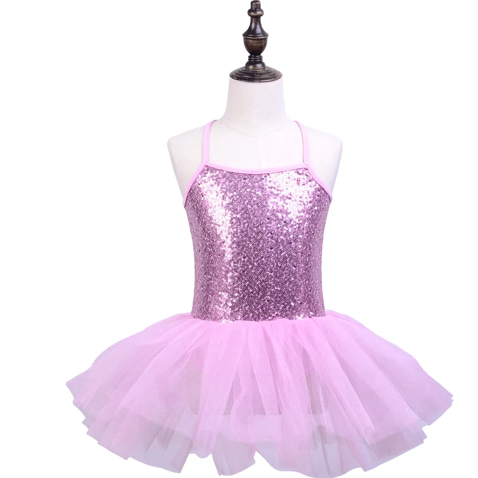 2022 Dance Clothes Princess Dress Leotards For Girls Ballet Dance Tutu Skirt Princess Dress 2-12 Years Ballet Leotard Dancewear