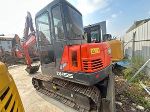 Korea Origin Used Doosan DH55 5.5Ton Mini Crawler Excavator Low Working Hour for <b>Small</b> Construction Projects - Product Image 1