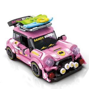Sembo 714008-714015, Coches de Lujo de Juguete para Construir, Modelo del Mundo del Transporte, Juguete de Construcción de Ocho Compartimentos para Niños, Regalo para Niños - Product Image 2