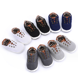 Chaussures en toile décontractées pour bébés, garçons et filles, anti-dérapantes pour l'intérieur, personnalisables OEM - Product Image 2
