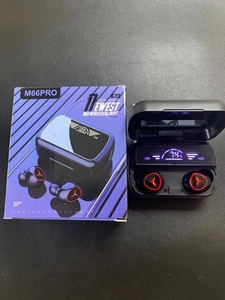 <span class=keywords><strong>Écouteurs</strong></span> M66 Pro, <span class=keywords><strong>écouteurs</strong></span> sans fil 800 mAh, casque stéréo basse, affichage numérique LED, <span class=keywords><strong>écouteurs</strong></span> avec batterie externe - Product Image 5