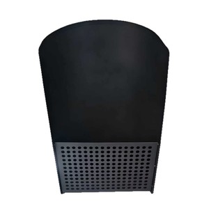 Porte-parapluies mural Jinsheng noir, design moderne, pour hall d'hôtel, solution de rangement - Product Image 1