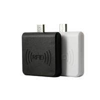 Lector RFID portátil sin contacto de 13,56 Mhz ISO14443A Lector NFC externo Android