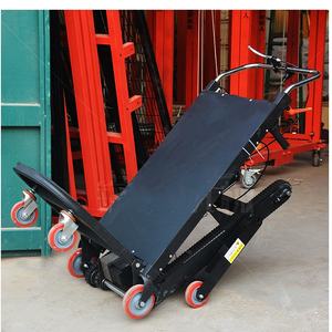 इलेक्ट्रिक औद्योगिक उपकरण चढ़ाई स्टील प्लेटफॉर्म मशीन 400 किलोग्राम भार क्षमता फोल्डेबल सहायक टर्निंग ब्रैकेट संकीर्ण - Product Image 5