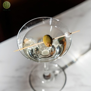 Palillos <span class=keywords><strong>de</strong></span> Bambú Premium para Frutas con Cuentas Doradas, Brochetas para Cócteles, Palillos para Canapés, Decoración <span class=keywords><strong>de</strong></span> Lujo para Catering y Comida Fina, Venta al Por Mayor OEM - Product Image 4