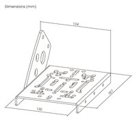 Support de manette de vitesse arrière de jeu LRS04-GR pour jeu de course LRS04-BS support de manette de vitesse simulateur de course cadre de Cockpit