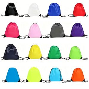 High Quality Custom Bsci Eco Friendly Waterproof Nylon <b>Drawstring</b> Shoe Hiking <b>Backpacks</b> Gym Bag With Logo - Product Image 3