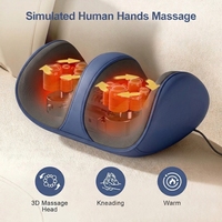Masseur de pieds Shiatsu OEM ODM avec chaleur et rouleaux de pétrissage pour pieds, mollets, jambes, bras – Massage corporel multi-usages pour la maison et le bureau – Vente en gros
