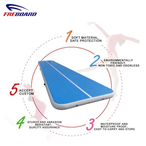 Freboard-equipo de gimnasia inflable, pista de aire, pista de aire, <span class=keywords><strong>airtrack</strong></span> Pro, 5m - Product Image 5