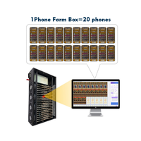 Système de ferme de téléphones P20 P30, châssis de ferme de téléphones mobiles avec hub USB OTG, outil d'automatisation IA