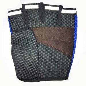 Fox <b>Fingerless</b> Cycling <b>Gloves</b> Black Red Blue Unisex Adult Bicycle Riding <b>Gloves</b> Half Finger Mesh Breathable Summer Autumn Use - Product Image 4