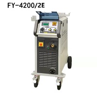 Machine à souder MIG MAG CO2 à impulsions monophasée industrielle 220V 380V 210A-250A avec protection gazeuse, soudeuse GMAW pour garage