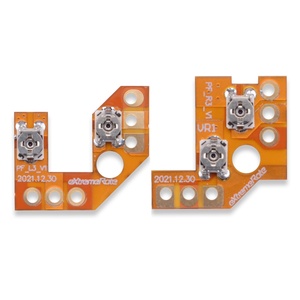Kit de réparation personnalisé EXtremeRate pour manette PS5 : carte de circuit régulateur de joystick, fixation Drifix pour correction du dérive des joysticks analogiques - Product Image 1