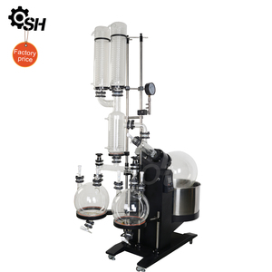 Evaporador rotatorio de la condensación de los materiales del vacío del doble 50l de Shangai para extraer el solvente - Product Image 1