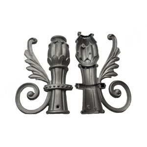 Accesorios de cobre de acero inoxidable y zinc de aluminio ornamental OEM para aleaciones de aluminio al aire libre piezas de fundición CNC piezas de fundición a presión - Product Image 2