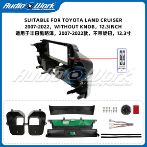 <span class=keywords><strong>Vente</strong></span> flash - Cadre d'autoradio pour <span class=keywords><strong>TOYOTA</strong></span> LAND CRUISER 2007-2022 - Cadre de lecteur DVD pour voiture - Product Image 4