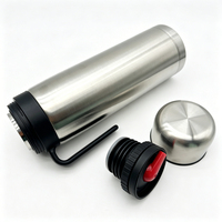 Vente Flash : Bouteilles Isothermes Populaires en Acier Inoxydable pour Boissons Chaudes ou Froides – Idéales pour les Sports de Plein Air