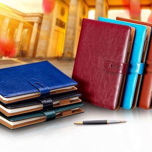 Wholesale High Quality Loose Leaf A5 <b>A4</b> Hardcover Gift <b>Notebook</b> Custom Printing - Product Image 1