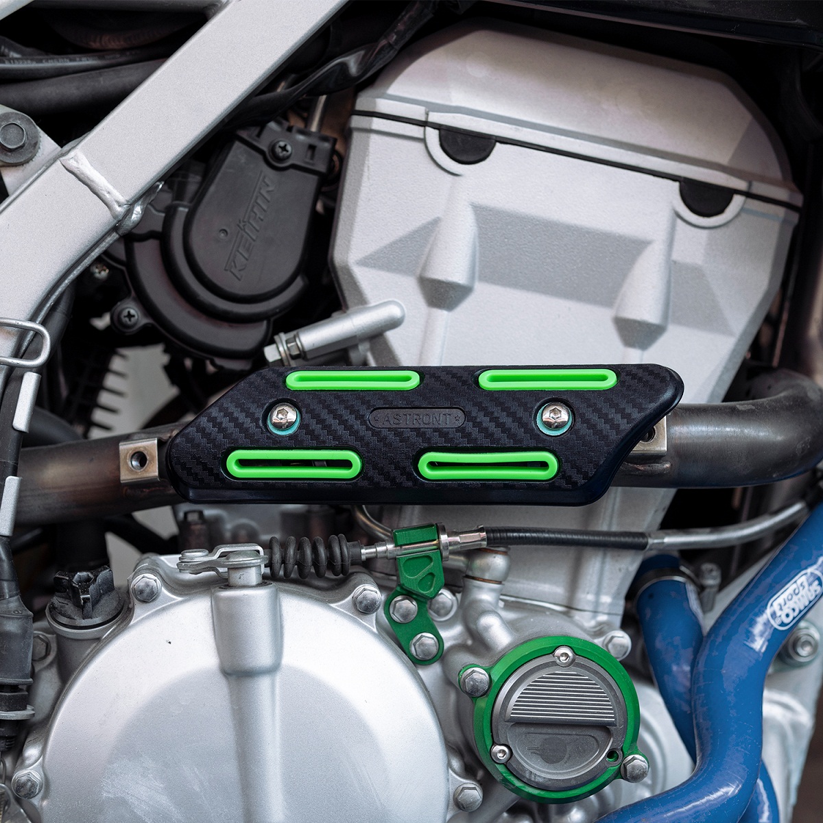 Универсальная крышка выхлопной трубы для мотокросса, аксессуары, защита от ожогов, крышка для диртбайка, Yamaha, Kawasaki, Honda, BMW