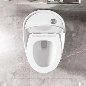 Custom Egg Shaped White Black Grey Ceramic One Piece <strong>Toilet</strong> Bowl - Product Image 2