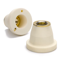 Anneau en céramique laser HXLASER D41 M12 D25 M8 D32 M8 D17.6 M6 pour tête de découpe laser Trumpf, support de buse en céramique longue durée