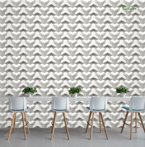 Briques de ciment 3D virales en forme de cube, légères, artistiques, géométriques, faites à la main, pour cloisons intérieures et extérieures - Product Image 1