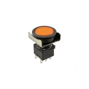 On <strong>Sale</strong> LBW6L-M1T64A Push Button Switch DPDT On-Mom Standard Illuminated Panel Mount Front LBW6LM1T64A Round Button Flush Clear - Product Image 1