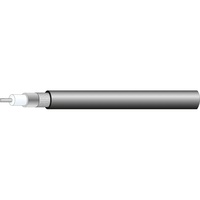 22510732 Cable coaxial y triaxial de bajo ruido de 75 ohmios y 1 GHz, 85C, con revestimiento de PVC de 6.9 mm. Los cables coaxiales y triaxiales de bajo ruido desarrollados para