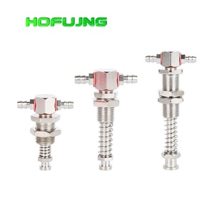 Conector de ventosa de vacío neumática metálica serie TS con varilla de conexión amortiguadora metálica - Product Image 4