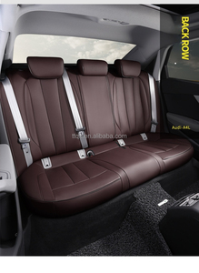 Cuscini per seggiolini auto sportivi per 17-24 <span class=keywords><strong>Audi</strong></span> <span class=keywords><strong>A4</strong></span>/allroad 11 pz coprisedili in pelle ventilata marrone - Product Image 3