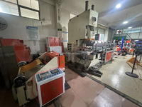 Machine de Fabrication de Conteneurs/Plats en Feuille d'Aluminium Jetables Argentés, à Cavité Unique, Entièrement Automatique et Robuste pour Plats à Emporter